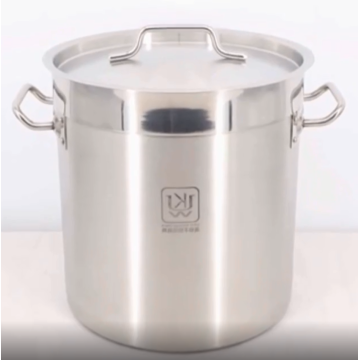 Stainless steel soup pot with fast heat conduction