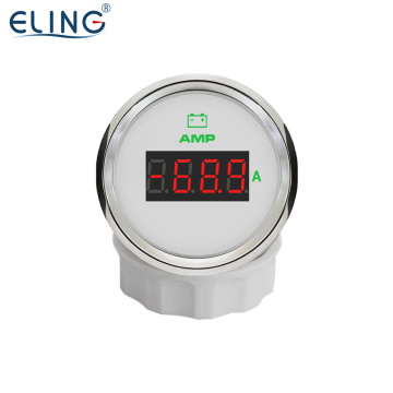 ELING 52mm Digital Ammeter, 50A-150A, 8 Colors Backlight, 12V/24V, for Car/Sailboat/Yachts/SUV