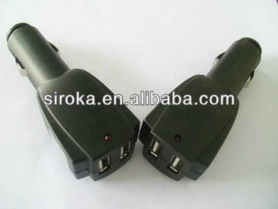 Dual USB in Car Charger For Apple iPhone Android Phones