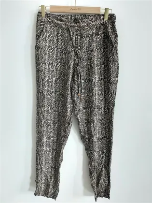Women's Loose Leisure Pants Draw String Design