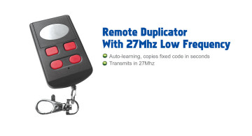 Low Frequency Remote duplicator with 27Mhz