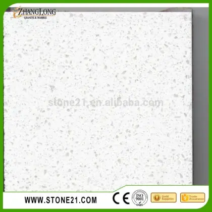 White silestone interior wall panels