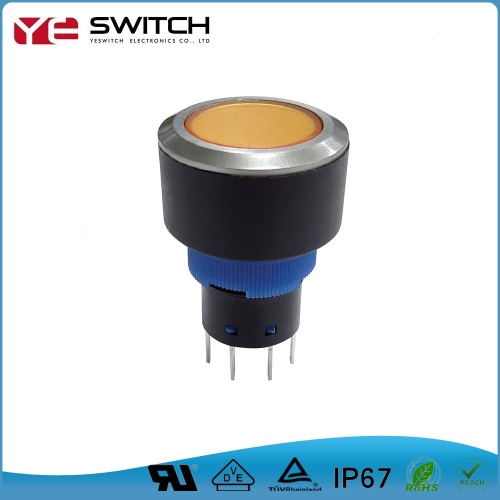 Plastic case with light button SWITCH