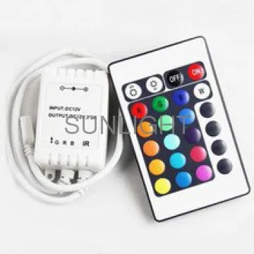 RGB infrared LED remote controller