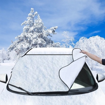 Magnetic Car Cover: Easy Storage Solution for Protecting Your Windshield from Snow