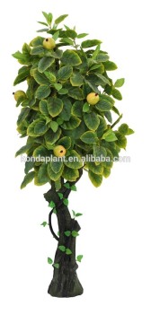 Top selling artificial decoration plants with cheap price,artificial fruit tree,artificial lemon tree