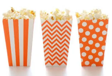 Popcorn Food Grade Paper Boxes