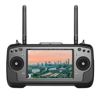 Combo estándar SIYI MK32: Estación terrestre del transmisor de radio con control remoto del operador dual