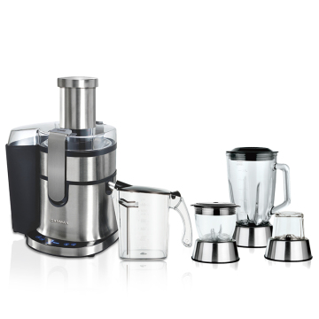 Compact 4-in-1 Electric Fruit Juicer & Food Blender