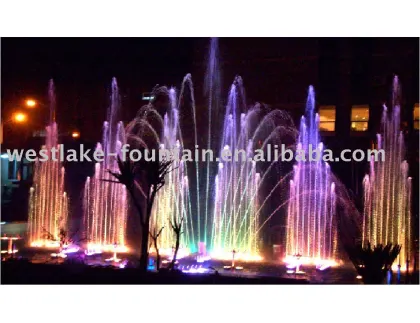 Ukraine Dancing Water Fountain with laser Project
