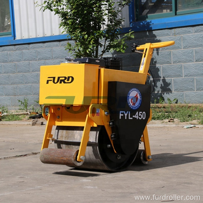 Hand Guided Single Drum Baby Road Roller FYL-450