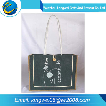 High quality colorful promotion jute gift bag