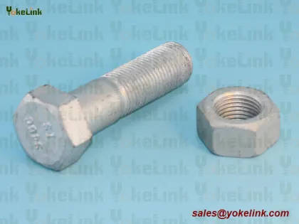 ASTM A325 Heavy Hex Bolt w/A563 Nut HDG