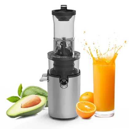 Orange and Pomegranate Cold Pressed Blender Juice Machine
