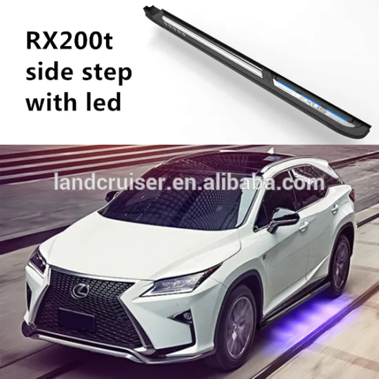 2016 RX200t side step with led light Rx350 RX450h running board