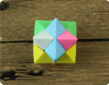Rubik's Cube 3D Eraser For Gift