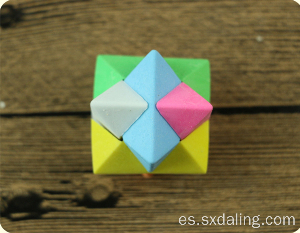 Juguete personalizado para niños Rubik&#39;s Cube Shape Puzzle Eraser