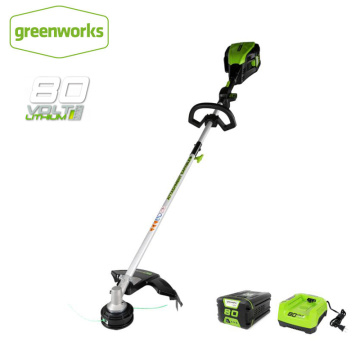 Greenworks 80V 16-Inch Cordless Brushless Top Mount String Trimmer grass trimmer battery and charger not include, Free Return
