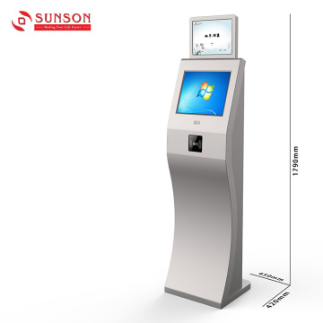 Touch Screen Information Kiosk With NFC Card Reader