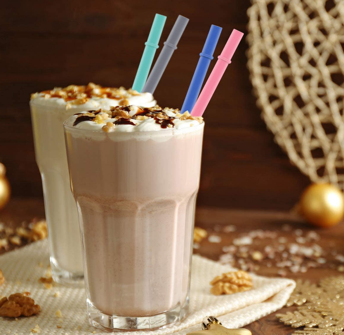 Silicone Openable Straws