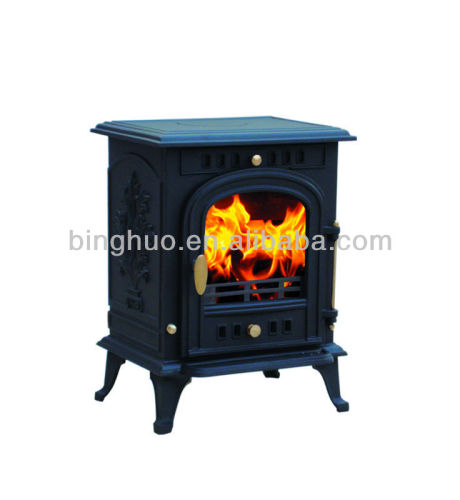 wood burning cast iron fireplaces BH022