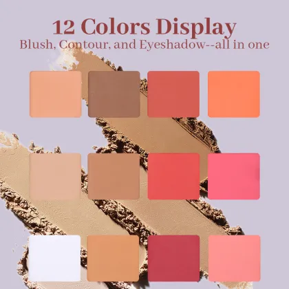 Vegan Cruelty-Free Contour De Maquillage Palette