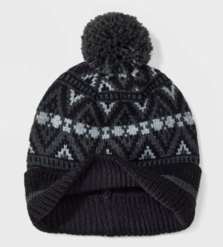winter jacquard beanie hat Stay cozy colder months