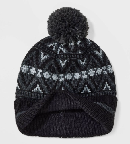 winter jacquard beanie hat Stay cozy colder months