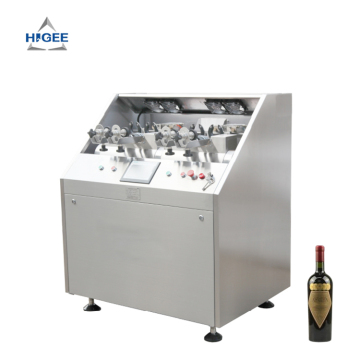 Higee Semi-Automatic Wine Bottle Wax Sealing Machine for Wineries (750 ml Glass Bottles)