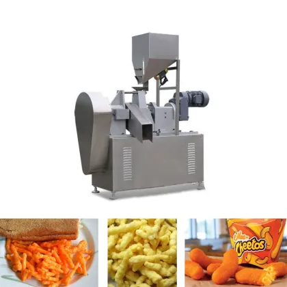 Cheetos Corn Curl Kurkure Snack Production Line Machine China