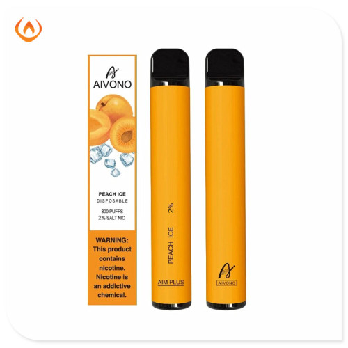 Vente chaude Aim plus 800 bouffées vape jetable