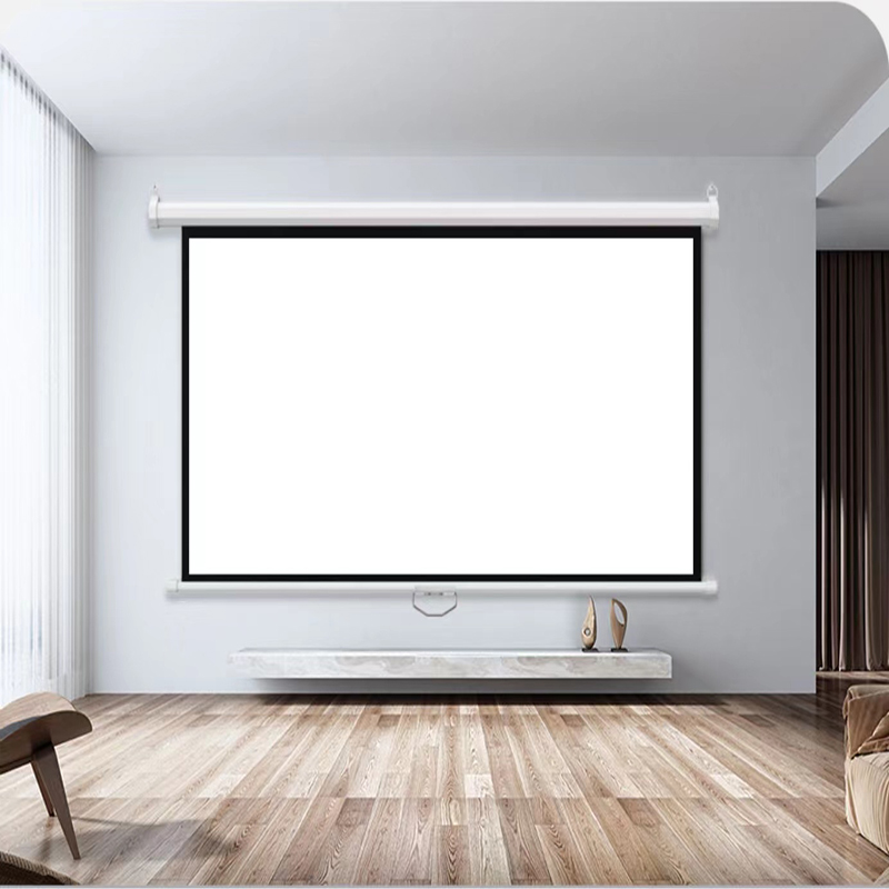 Projection manual screen 160x120