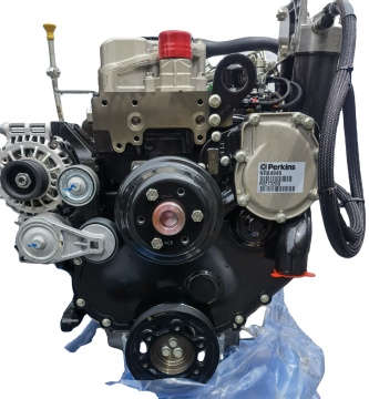 Mesin Mini Asli Assemble 1104d 4 Cylinder Diesel Engine untuk Perkins Machine C4.4