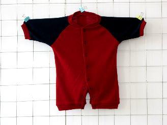 Baby Merino Wool Romper