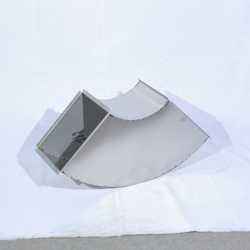 Stainless Steel 304 HVAC Ventilation Air Duct Elbow Fittings for Drainage