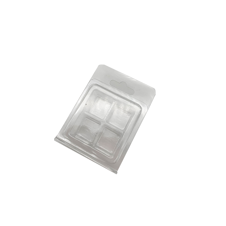 Double wax melt clamshell plastic blister package