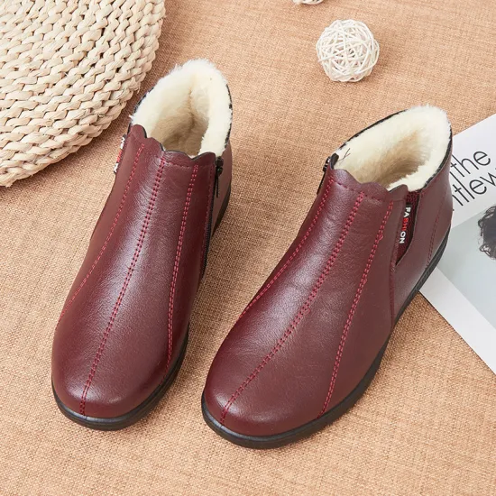 Soft soled flat cotton shoes
