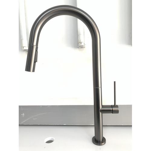 High pressure faucet cold and hot polish chrome