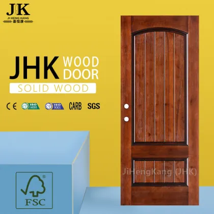 JHK-Wood Home Doors Craftsman Style European Wooden Door Design