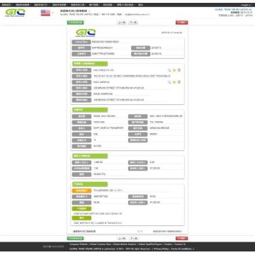 Pump USA Import Customs Data