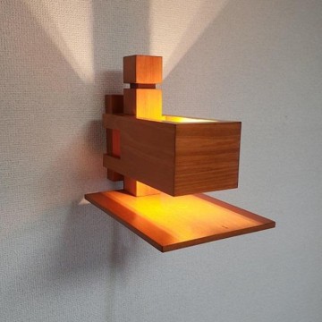 Retro Flowing Water Villa Wall Lamp for Living Room and Hallway