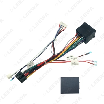 16Pin Stromverdrahtungskabel -Kabeladapter mit Canbus für BMW E46/E39 (1995-2000)/E53 (99) - Installieren Sie Aftermarket Android Stereo