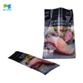 custom squeeze vacuum sealing flat food pouches