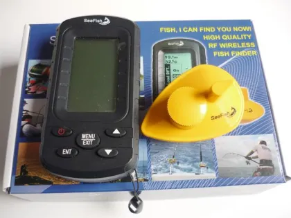 Dot Matrix Sonar Sensor Wireless Fish Finder TL66