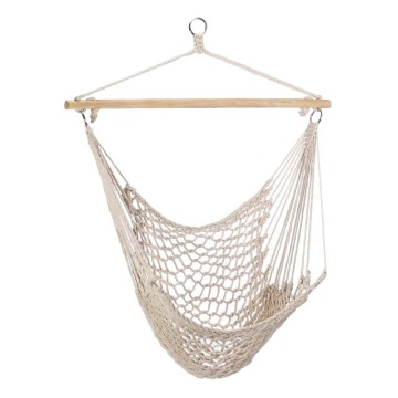 BODI Outdoor Hanging Chair - Wooden Bar Camping Swing Chair