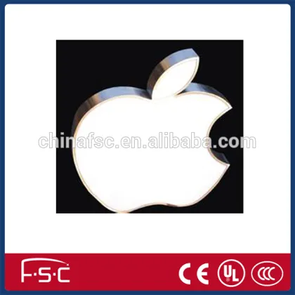 2015 Waterproof Acrylic Led Freestanding Company sign