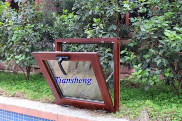 Aluminum Top Hung Window with Double Tempered Glass/Top Hung Window Opener/Top Hung Casement Windows
