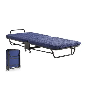 Modern Folding Bed with Memory Foam Mattress - Super Single Twin XL Hotel Quality
