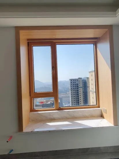 wooden windows for home / door window