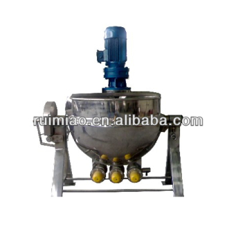 Sanitary tilting jacketed kettle & industrial blender& cooking pot